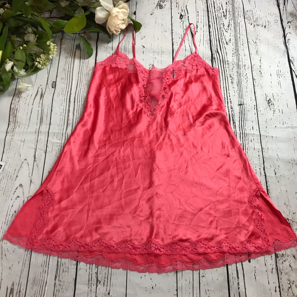 Victoria Secret Babydoll Nighty Pink Large